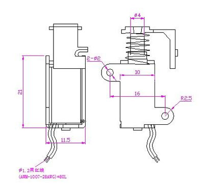 推拉式联系我们原理图