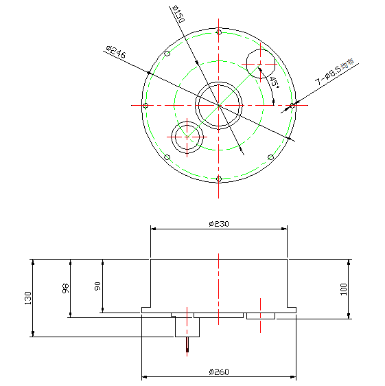 深海勘探取样器吸盘联系我们尺寸图